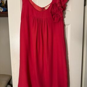 Fashion Spy Hot Pink Ruffled Blouse